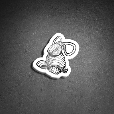 Rope Bunny stickers